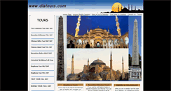 Desktop Screenshot of diatours.com