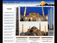 Tablet Screenshot of diatours.com